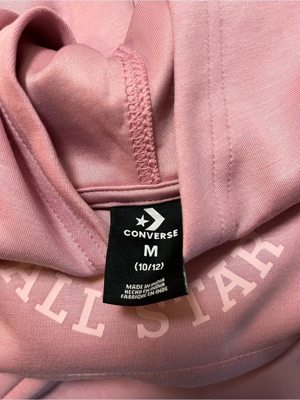 Converse Pink All Star Kids Pajama Set - Light Pink Two-Piece